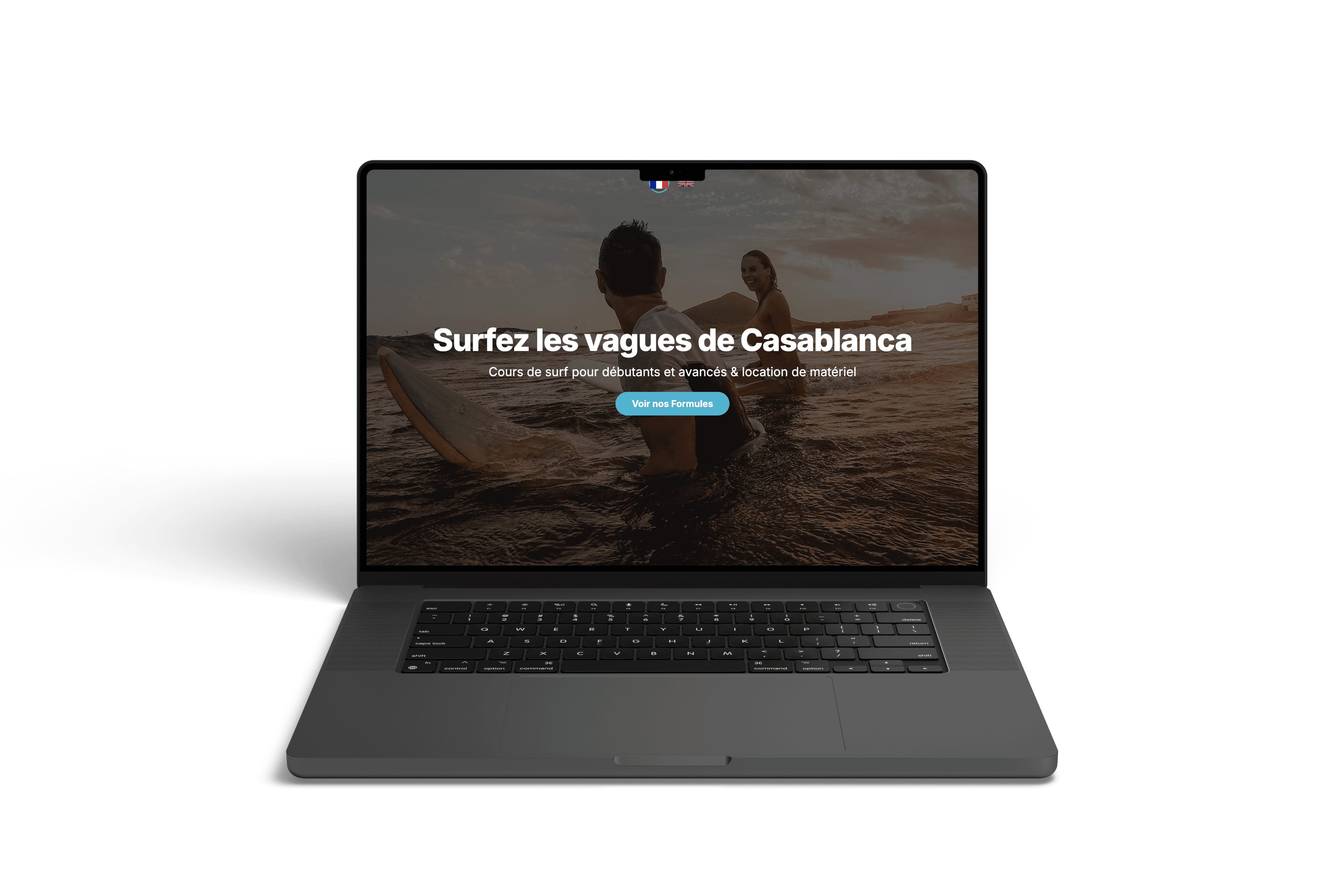 Screenshot of the Casasurf House project